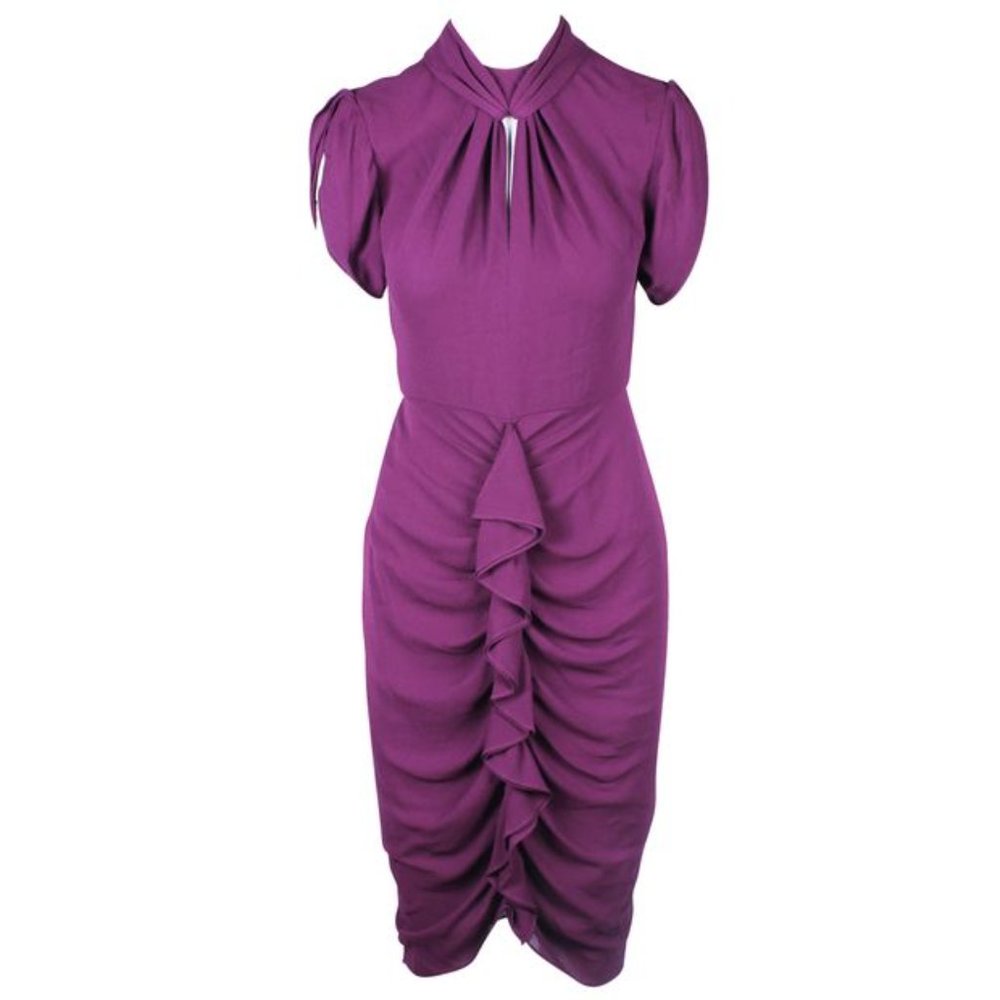 3.1 Phillip Lim purple ruffled dress